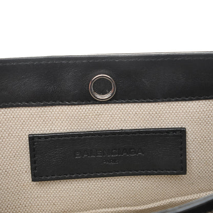 Balenciaga Cotton Canvas Pochette Crossbody Bag Black 6 of 7