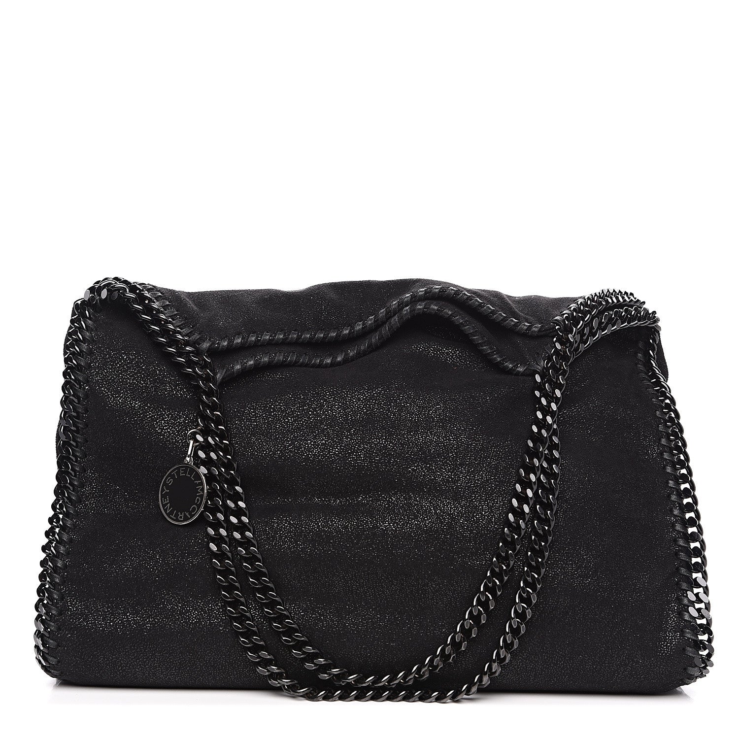 Stella McCartney Shaggy Deer Small Falabella Tote Black 1 of 9