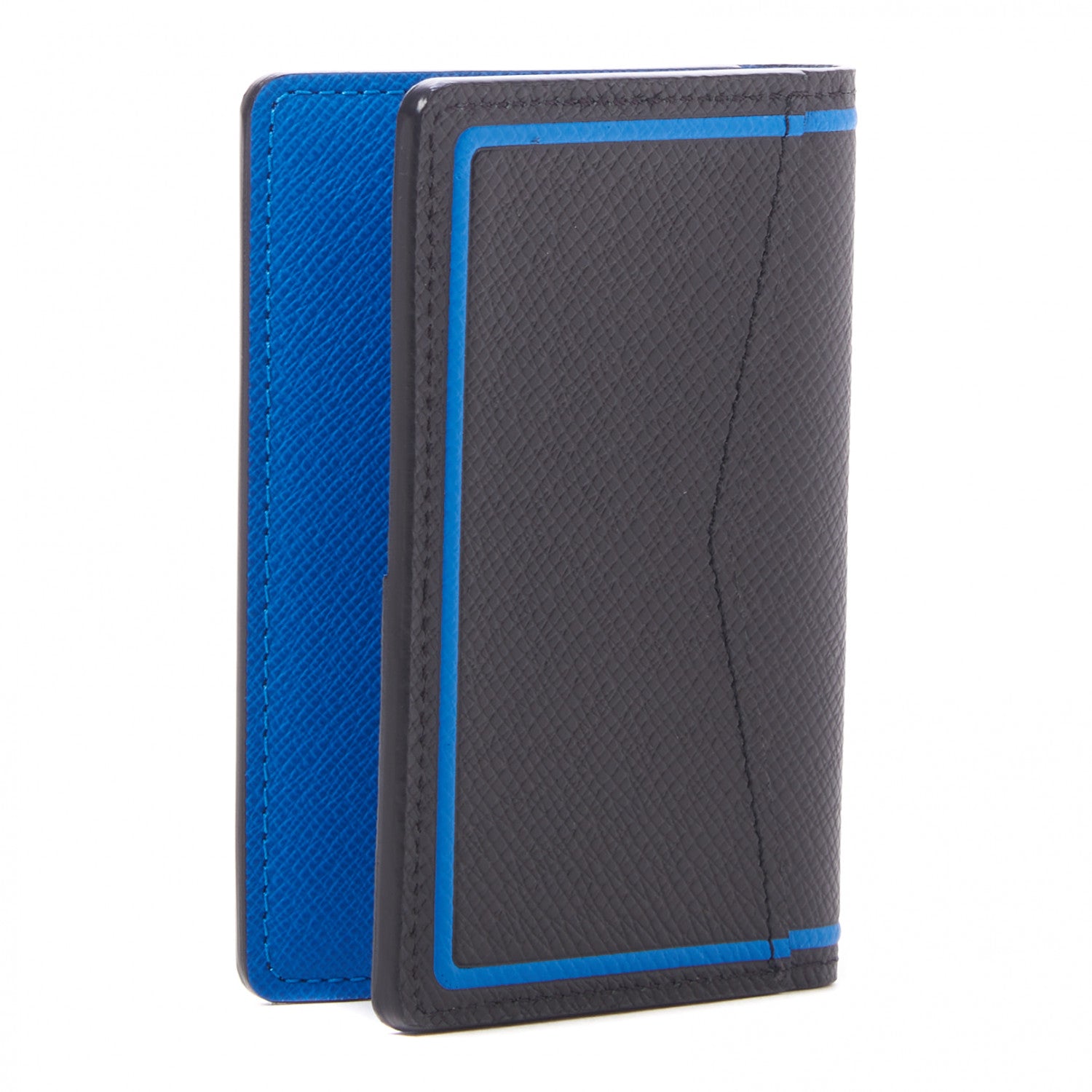 Louis Vuitton Taiga Pocket Organizer Black Blue 2 of 7