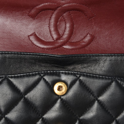 Chanel Lambskin Quilted Small Double Flap Black 13 of 21