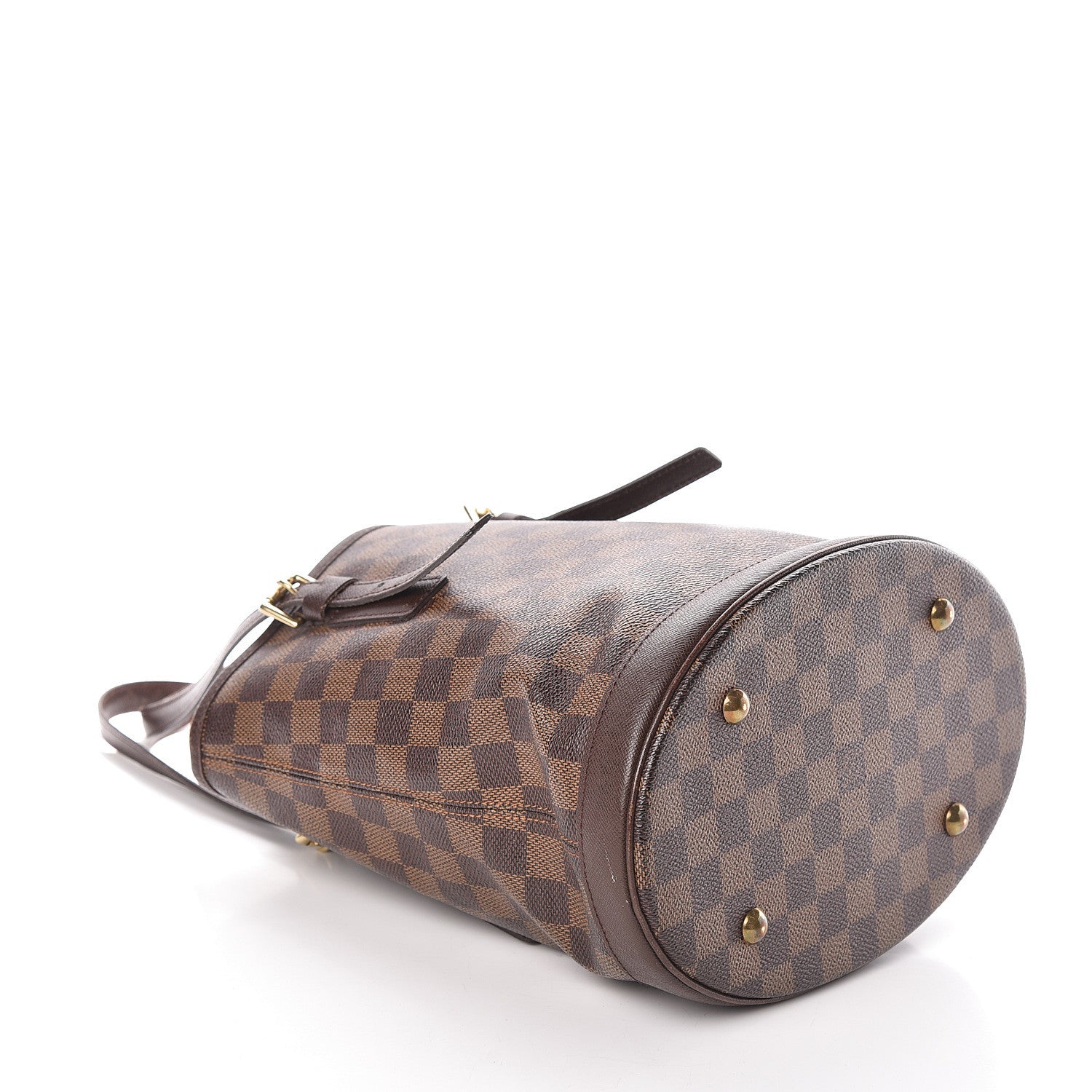 Louis Vuitton Damier Ebene Marais Bucket 23 5 of 10