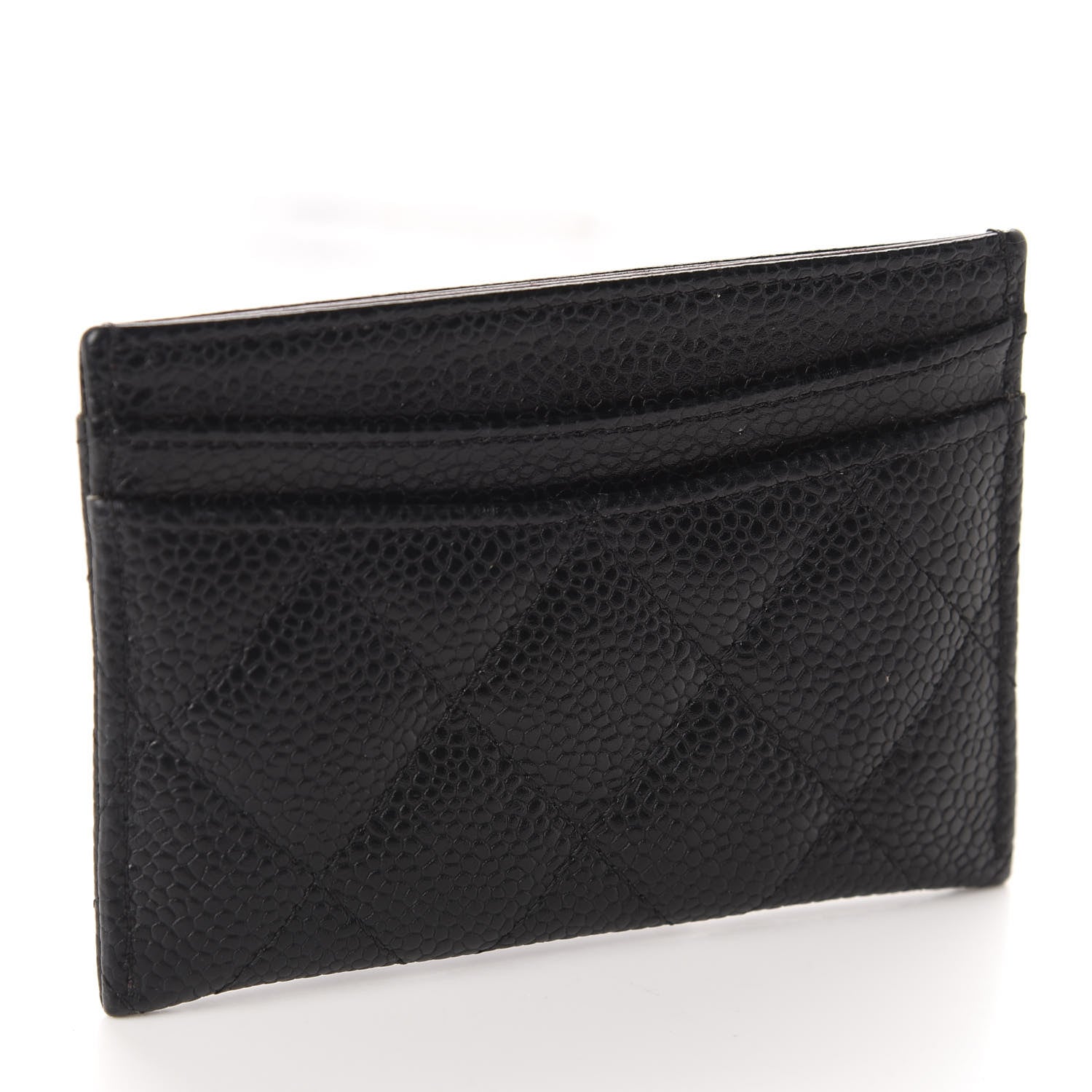 Chanel Caviar Quilted Card Holder Black 3 of 8