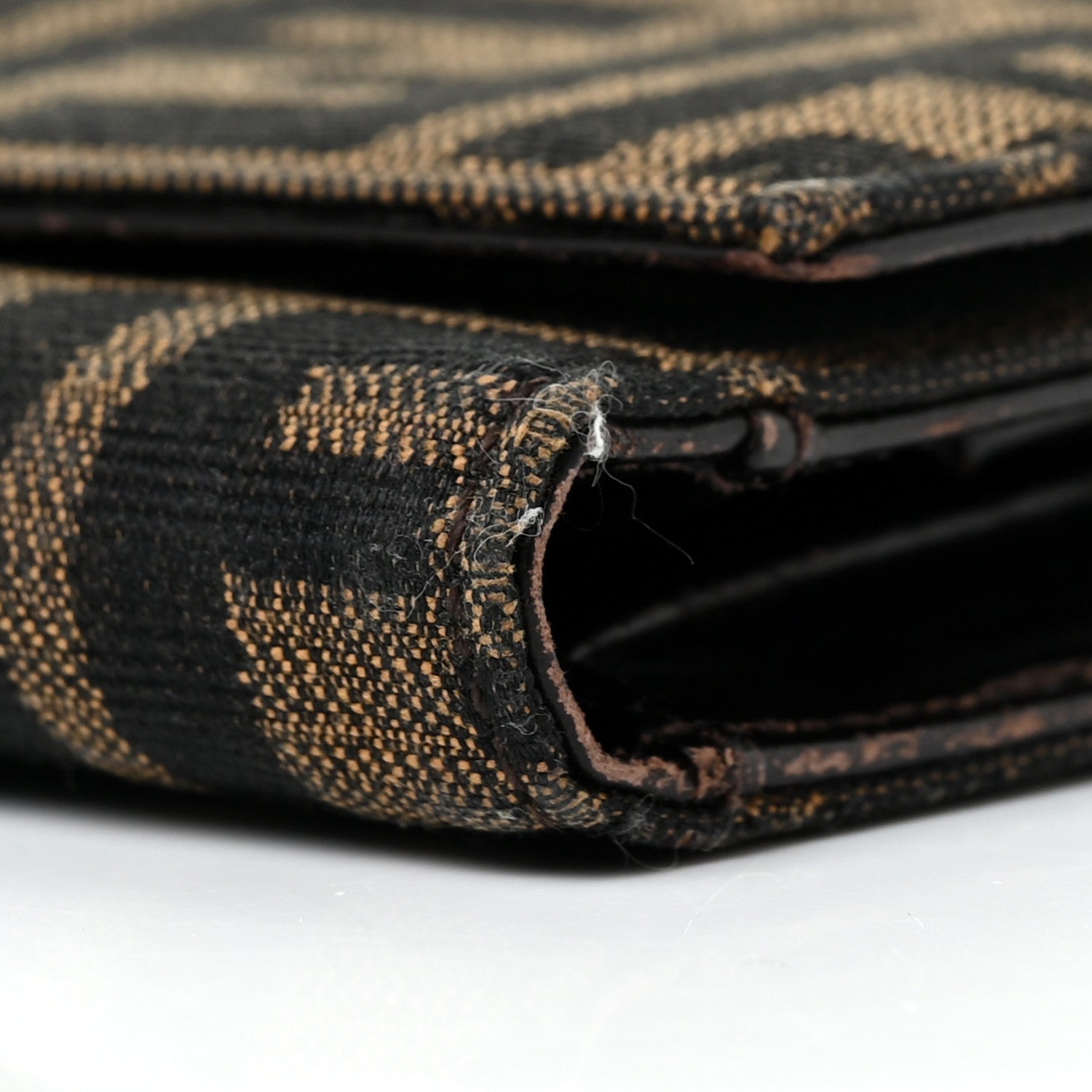 Fendi Zucca Wallet Tobacco 10 of 21