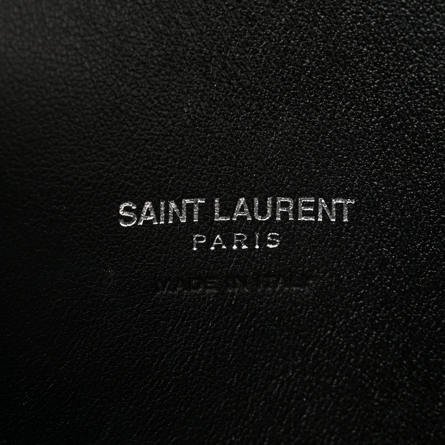 Grained Calfskin Small Sac De Jour Black