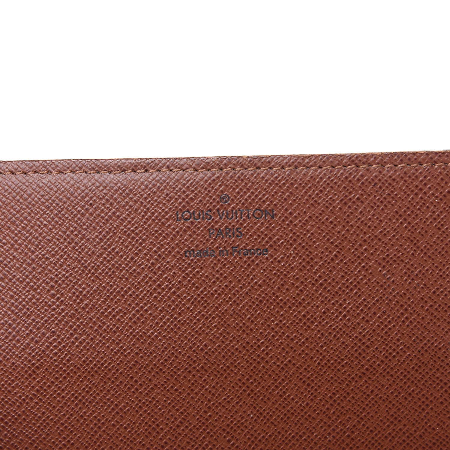 Louis Vuitton Monogram Simple Checkbook Holder Wallet Cover 5 of 6