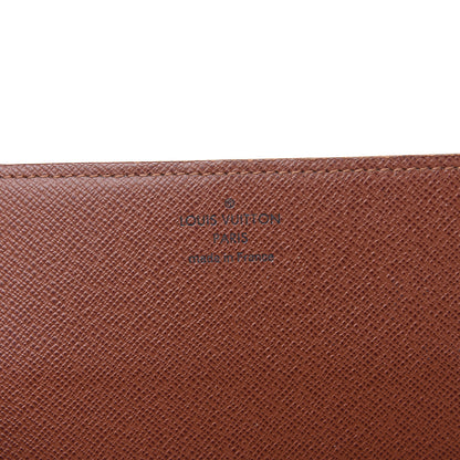 Louis Vuitton Monogram Simple Checkbook Holder Wallet Cover 5 of 6