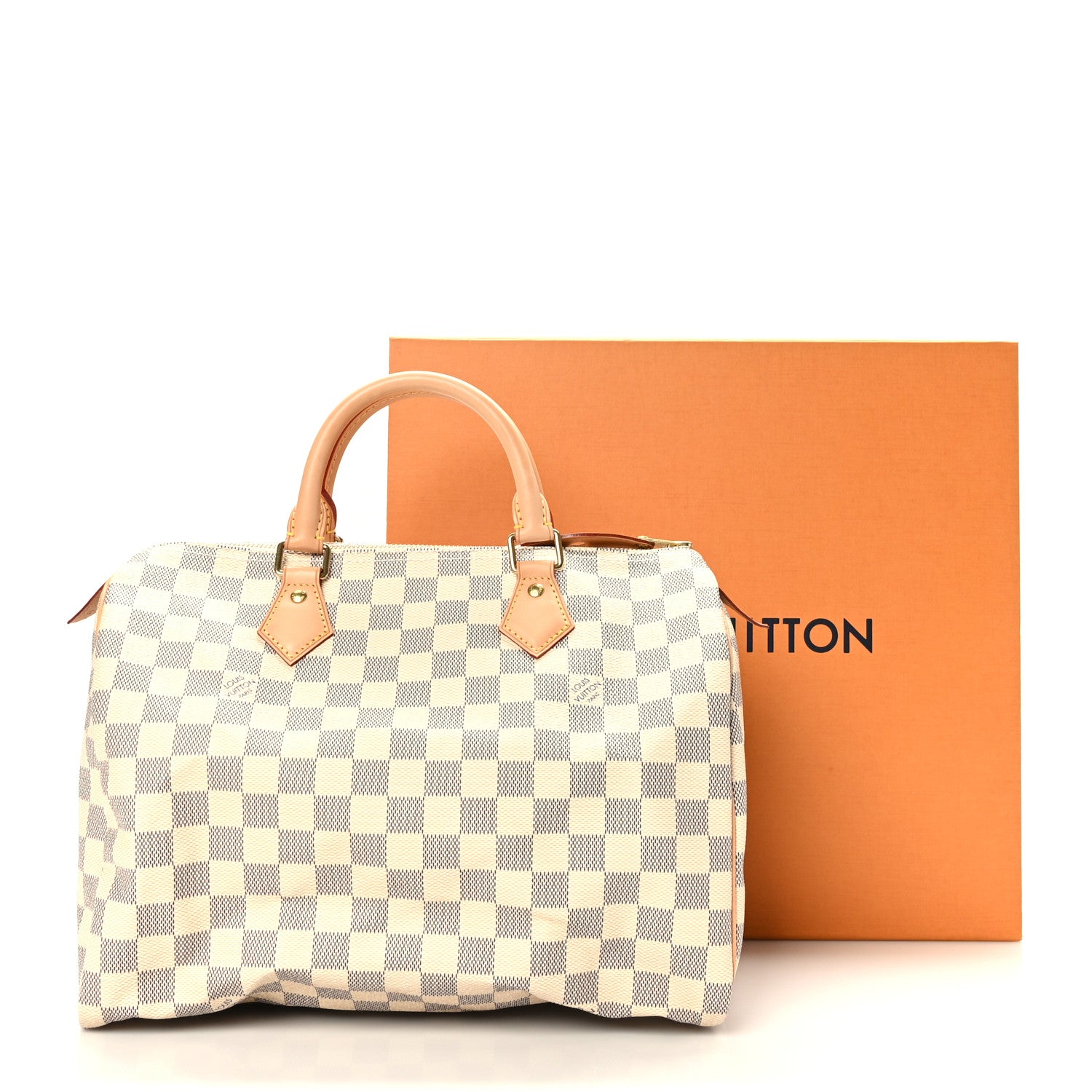 Louis Vuitton Damier Azur Speedy 30 12 of 12