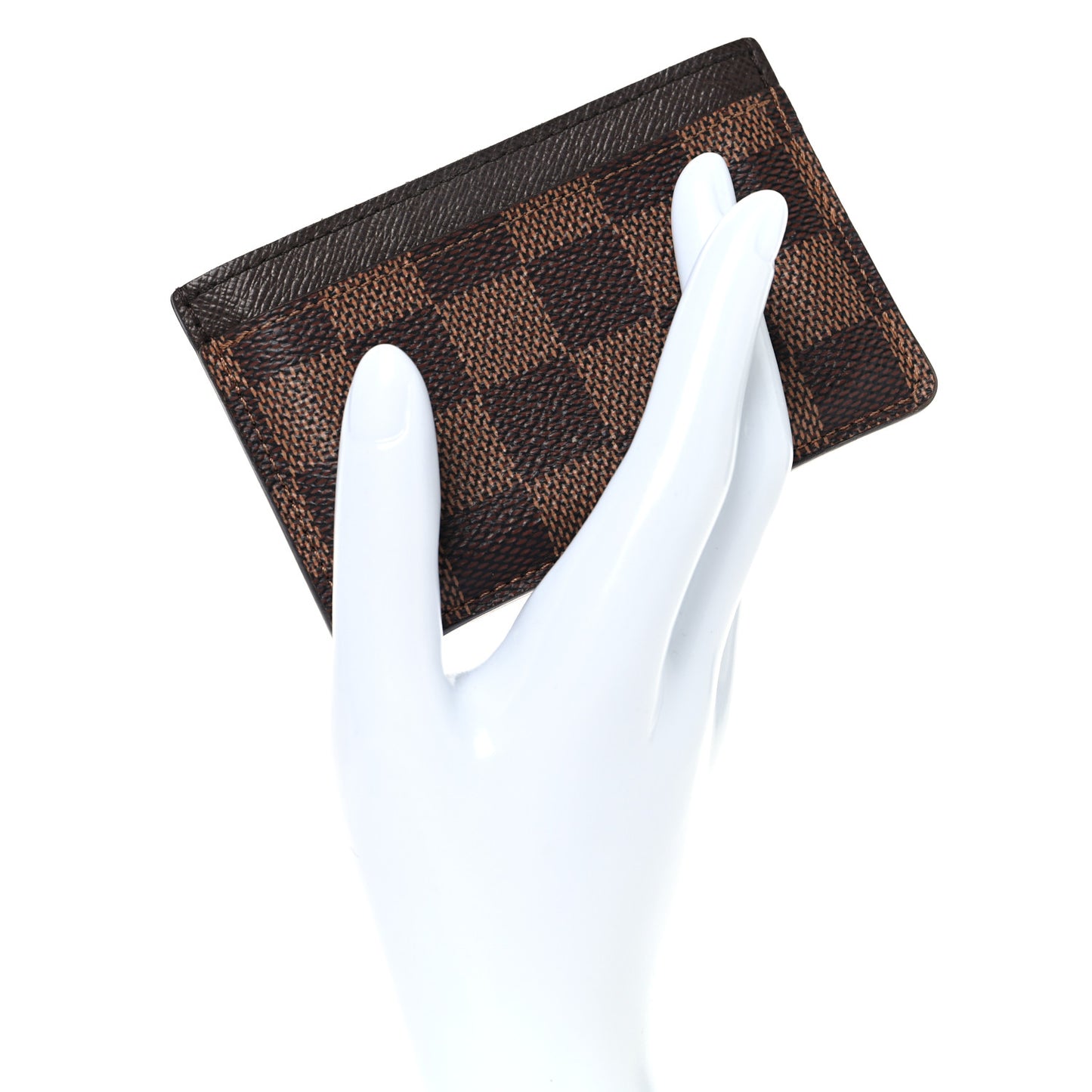 Damier Ebene Card Holder