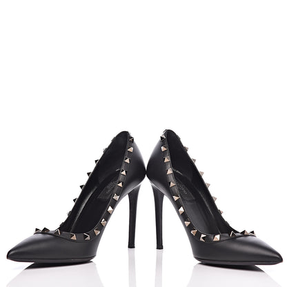 Valentino Garavani Nappa Rockstud 100mm Pumps 38.5 Black 10 of 10