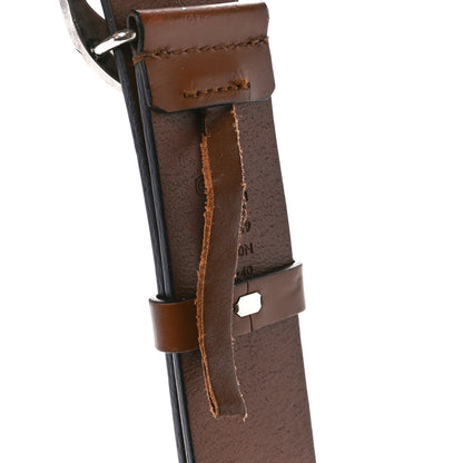 Gucci Calfskin Mens Interlocking G 37mm Belt 100 40 Brown 6 of 6