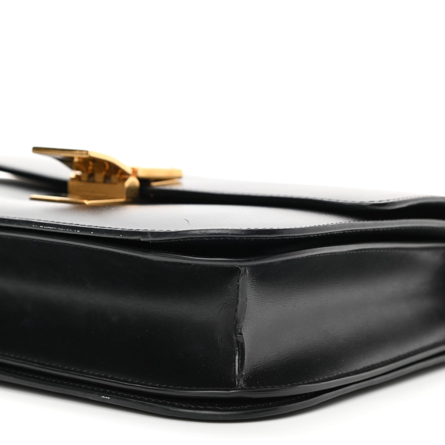 Box Calfskin Medium Classic Box Flap Black