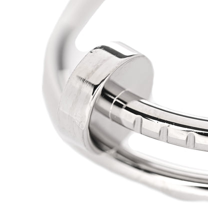 Cartier 18K White Gold Small Juste Un Clou Ring 54 7 6 of 7