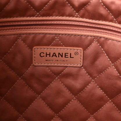 Chanel Shiny Calfskin Quilted Small Chanel 22 Beige 7 of 10