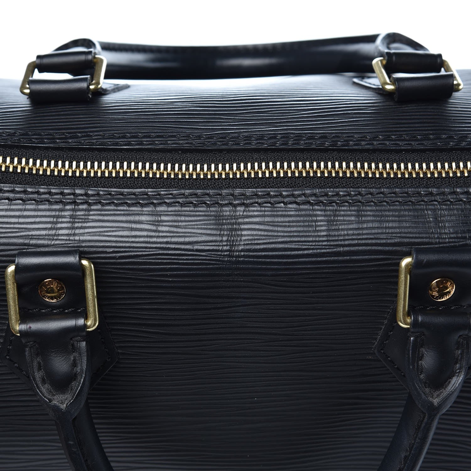 Louis Vuitton Epi Speedy 30 Black 8 of 14