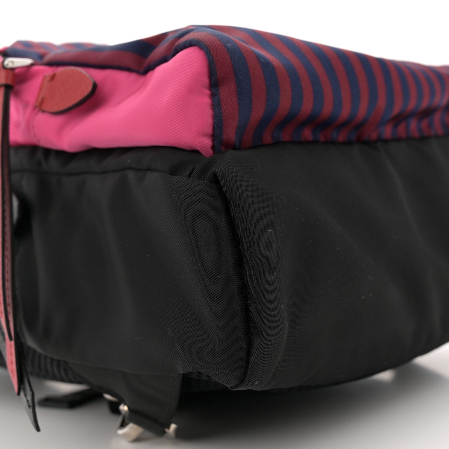 Prada Tessuto Stampato Nylon Otta Print Sling Backpack Pink Multicolor 9 of 10
