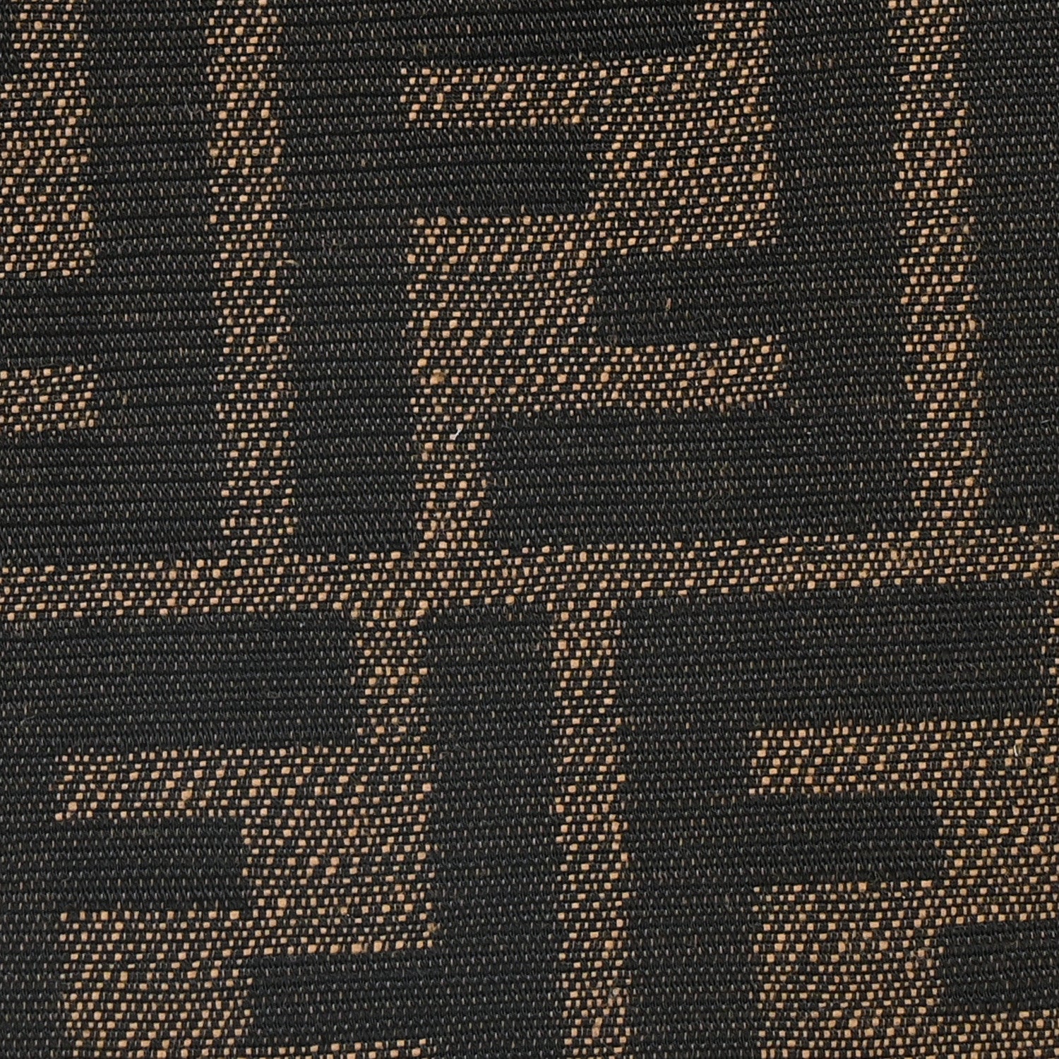 Fendi Fabric Jacquard Vitello Grace FF 1974 Mini Fendigraphy Hobo Bag Tobacco Moro Ebano 8 of 10