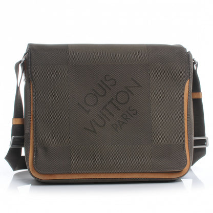 Louis Vuitton Damier Geant Messenger Bag Terre 1 of 6