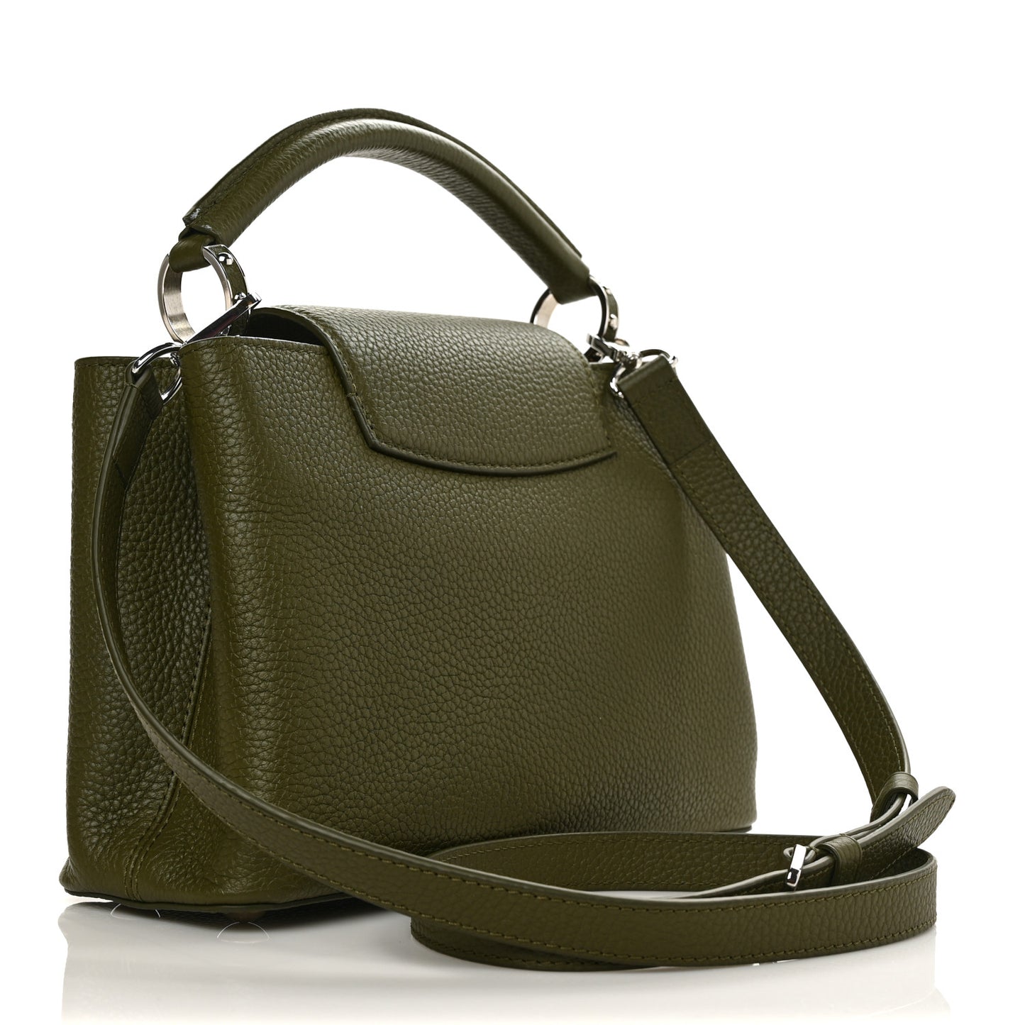 Taurillon Capucines BB Khaki