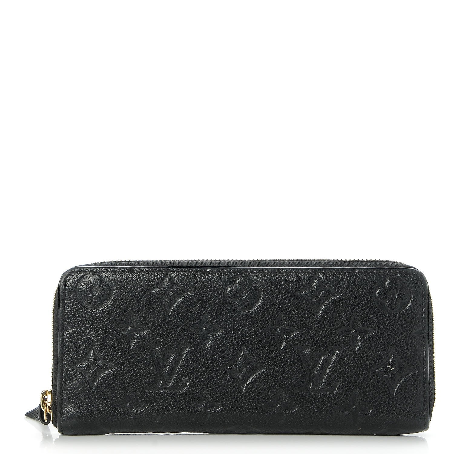 Louis Vuitton Empreinte Clemence Wallet Black 1 of 7