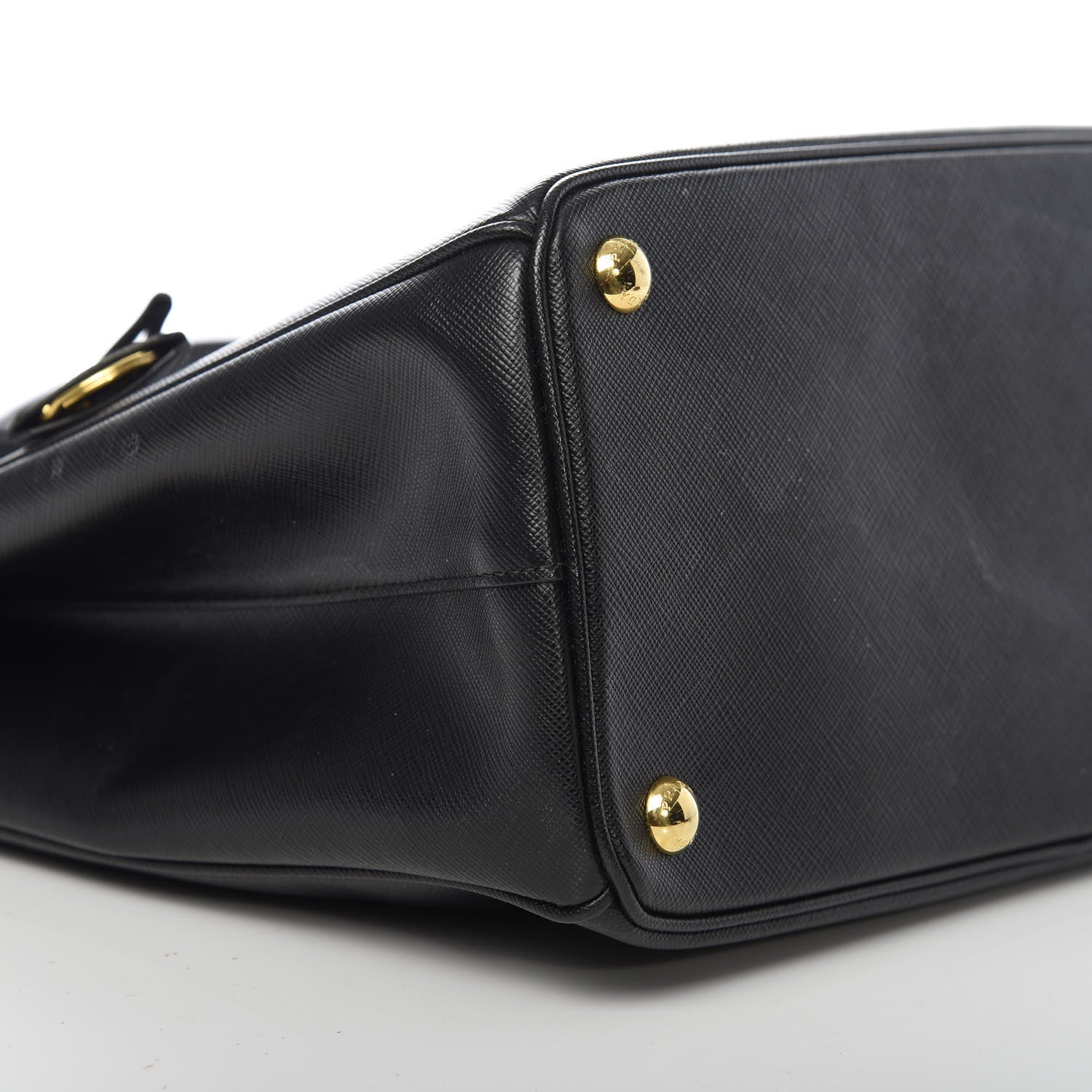 Prada Saffiano Medium Galleria Double Zip Tote Black 7 of 11
