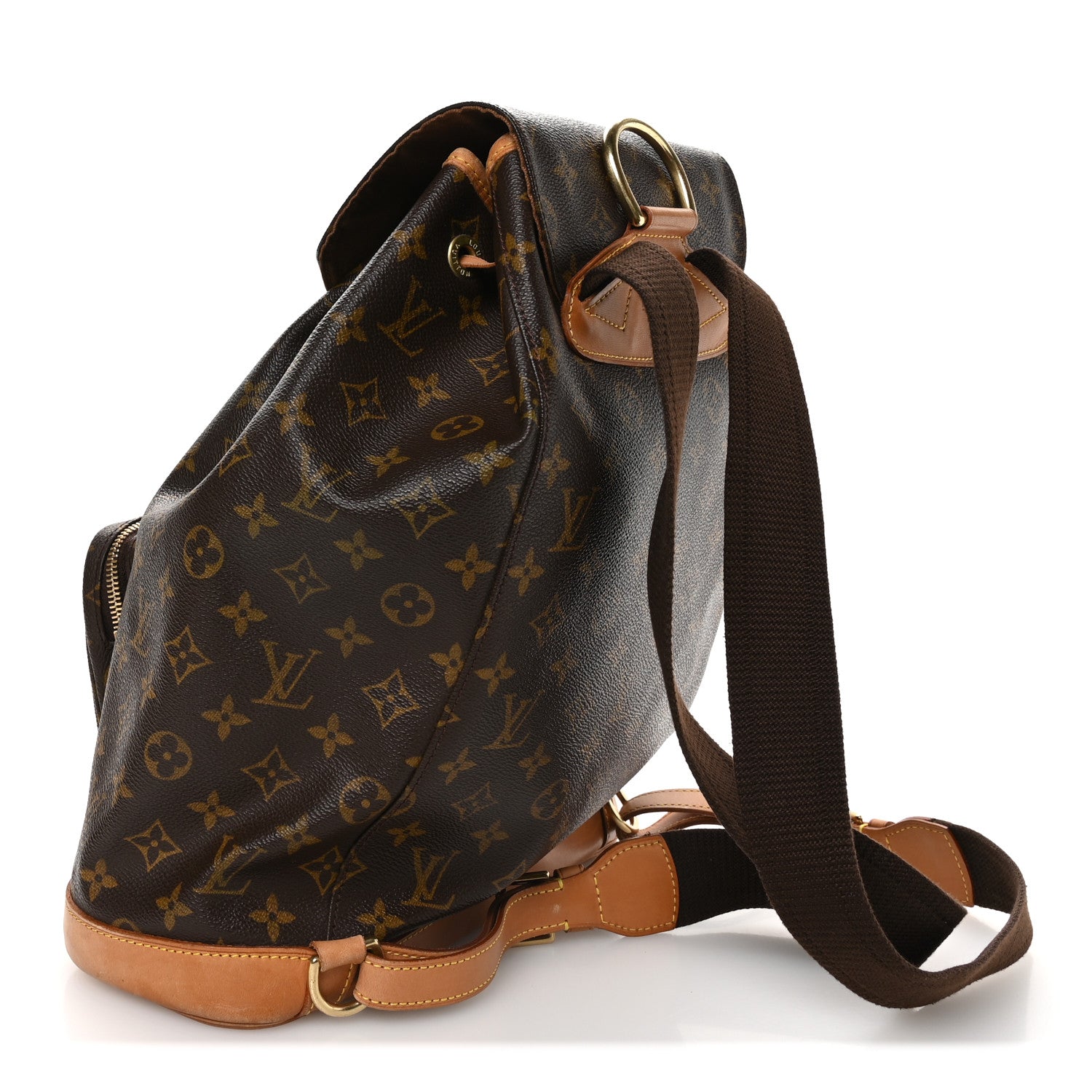 Louis Vuitton Monogram Montsouris GM Backpack 3 of 10