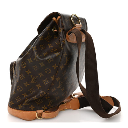 Louis Vuitton Monogram Montsouris GM Backpack 3 of 10