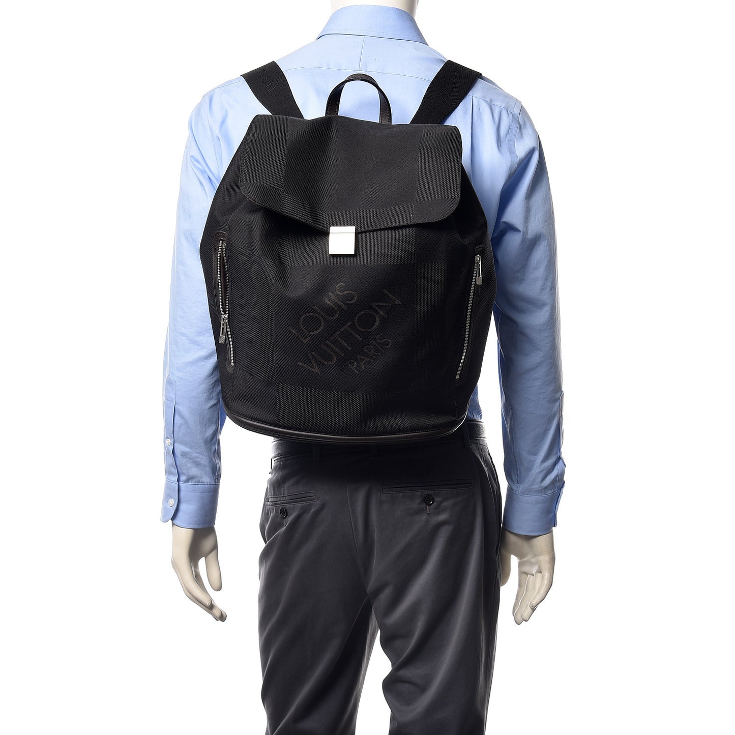 Damier Geant Pionnier Backpack Black
