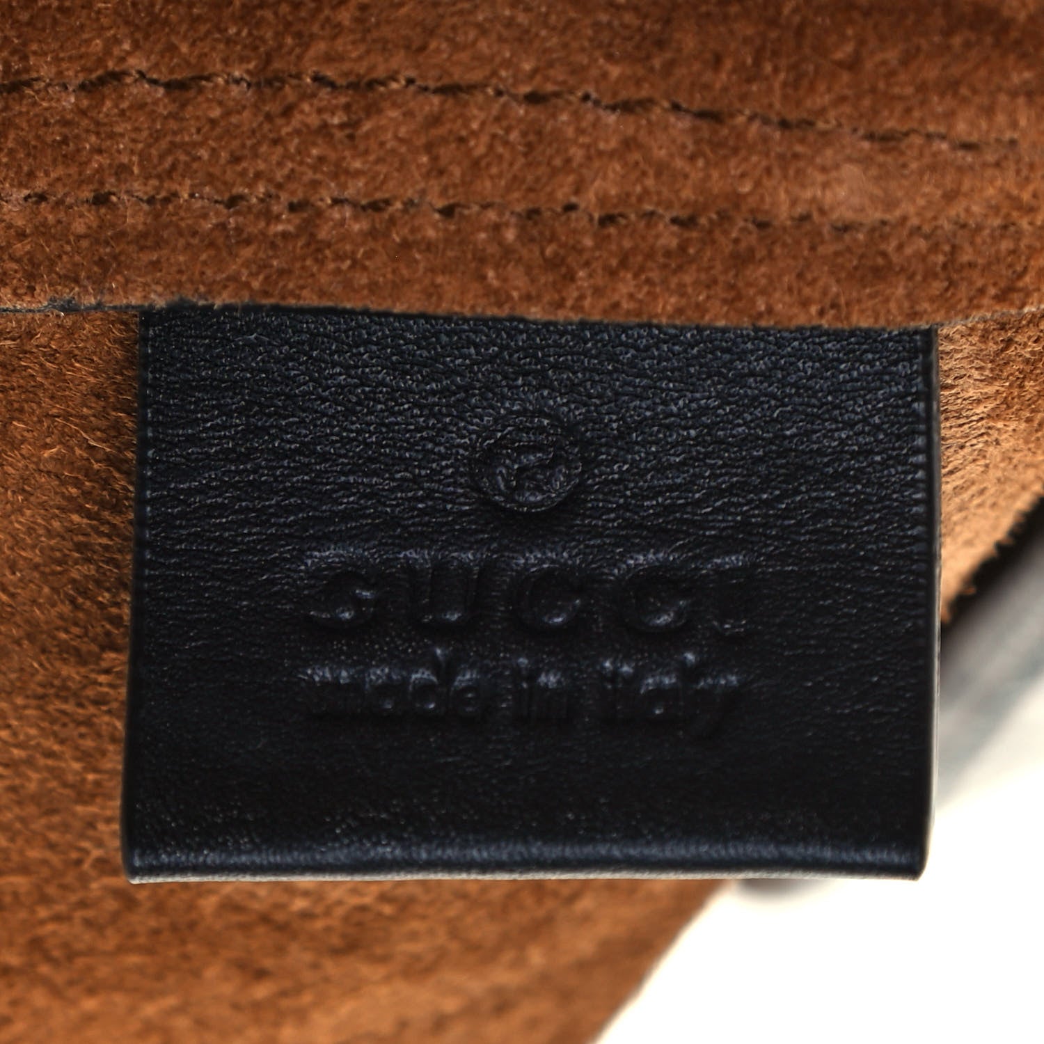 Gucci Suede Large Ophidia Vertical Shopping Tote Chestnut 5 of 11