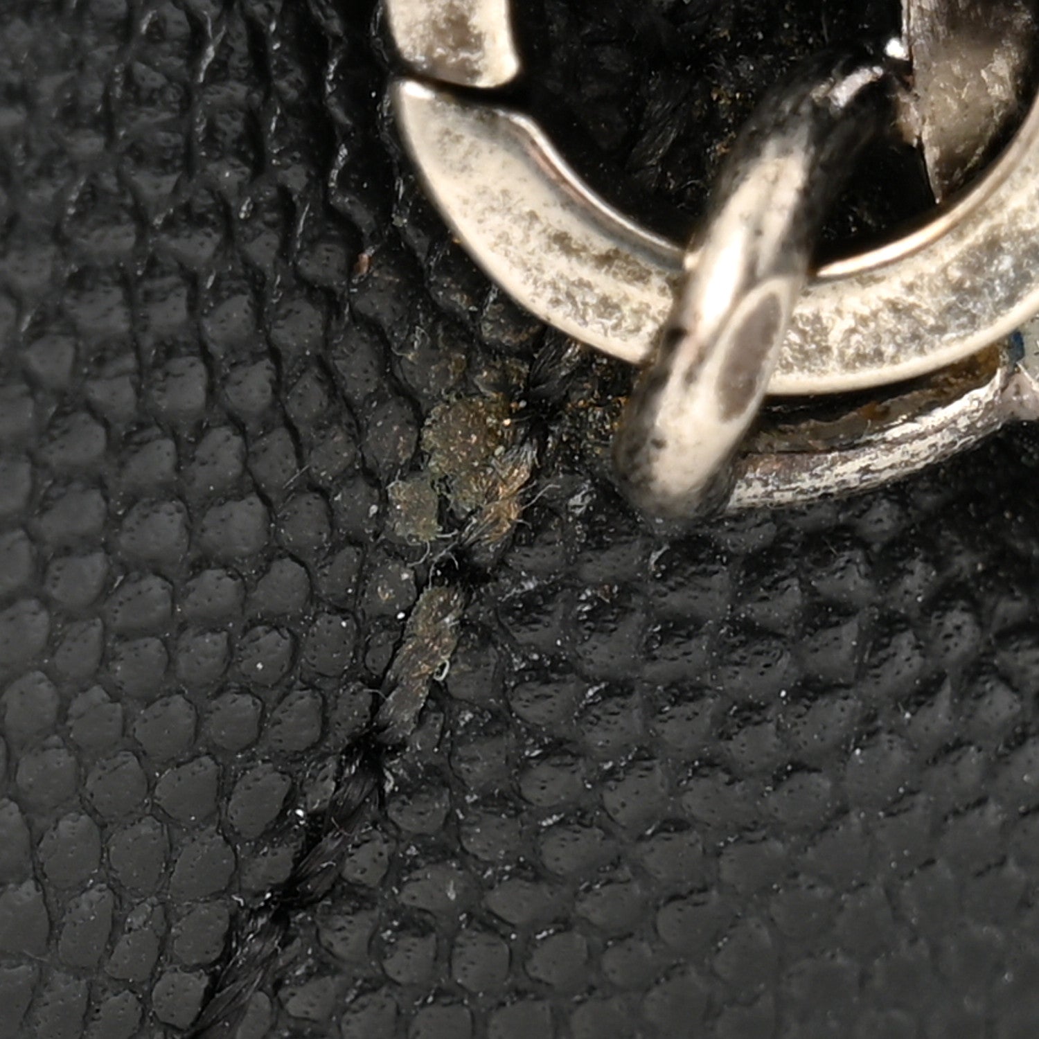 Chanel Caviar Lizard Embossed Quilted Mini Coco Handle Flap Black 15 of 15