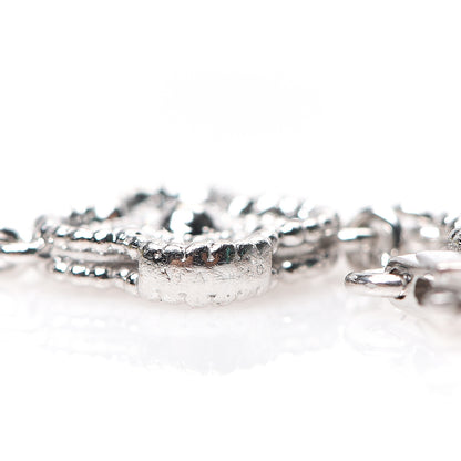 Van Cleef & Arpels 18K White Gold Diamond 6 Motifs Sweet Alhambra Bracelet 3 of 5