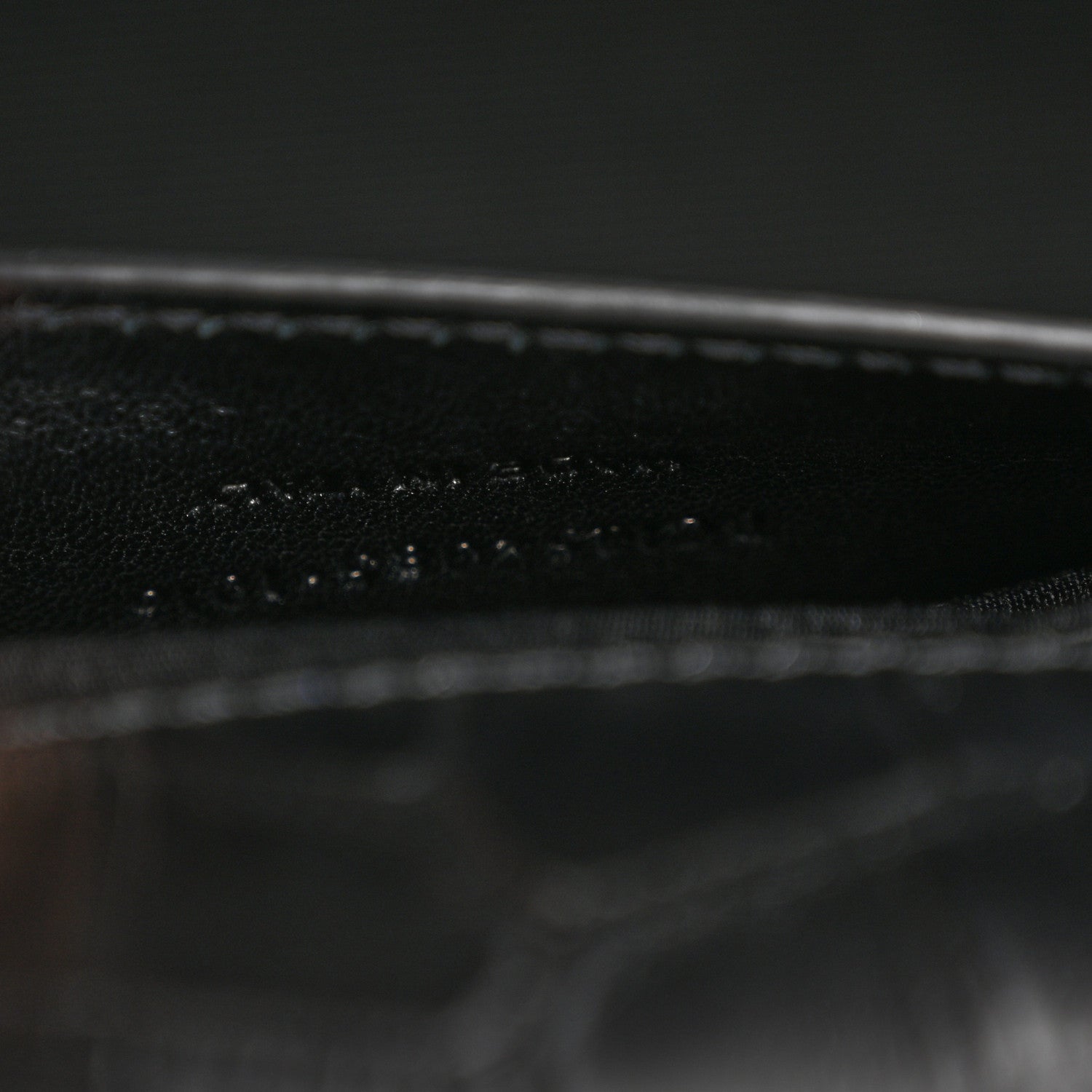 Saint Laurent Calfskin Crocodile Embossed Medium Classic Monogram Kate Satchel Black 7 of 11