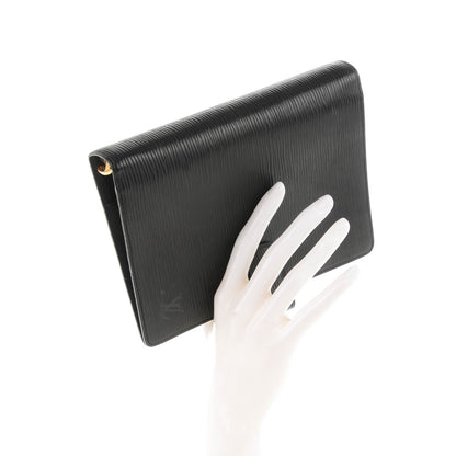 Louis Vuitton Epi Medium Ring Agenda Black 2 of 7