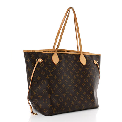 Louis Vuitton Monogram Neverfull MM 3 of 9