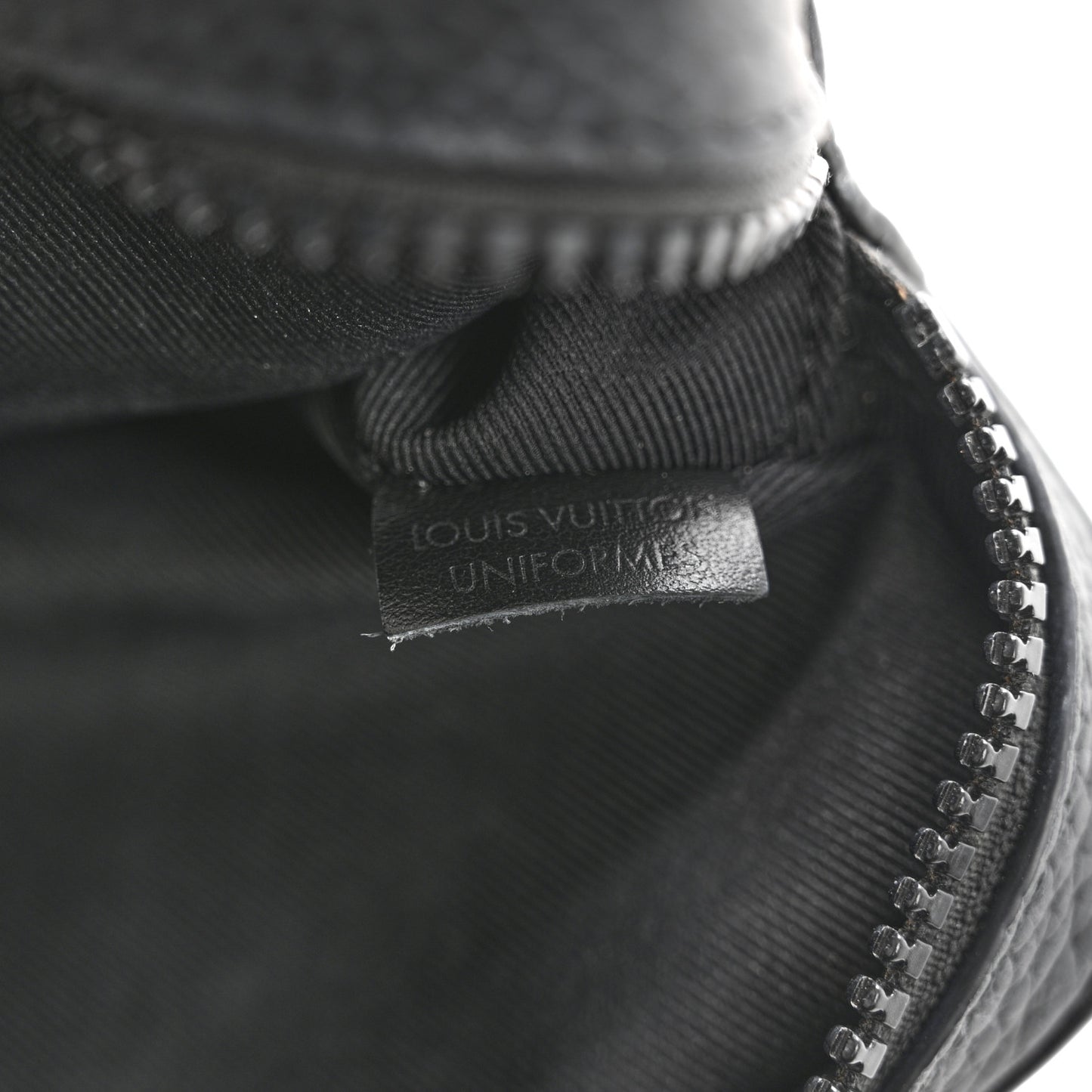 Taurillon Monogram Uniformes Solar Ray Soft Pochette Volga Belt Bag Black