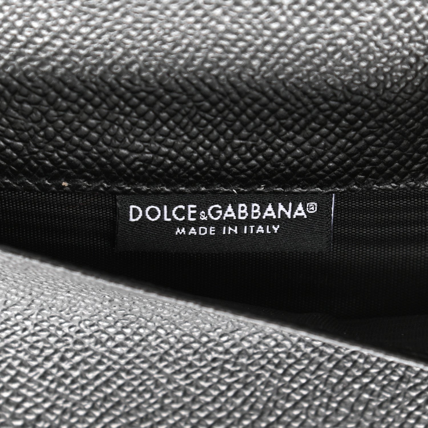 Dolce & Gabbana Dauphine Wallet On Chain Black 5 of 9