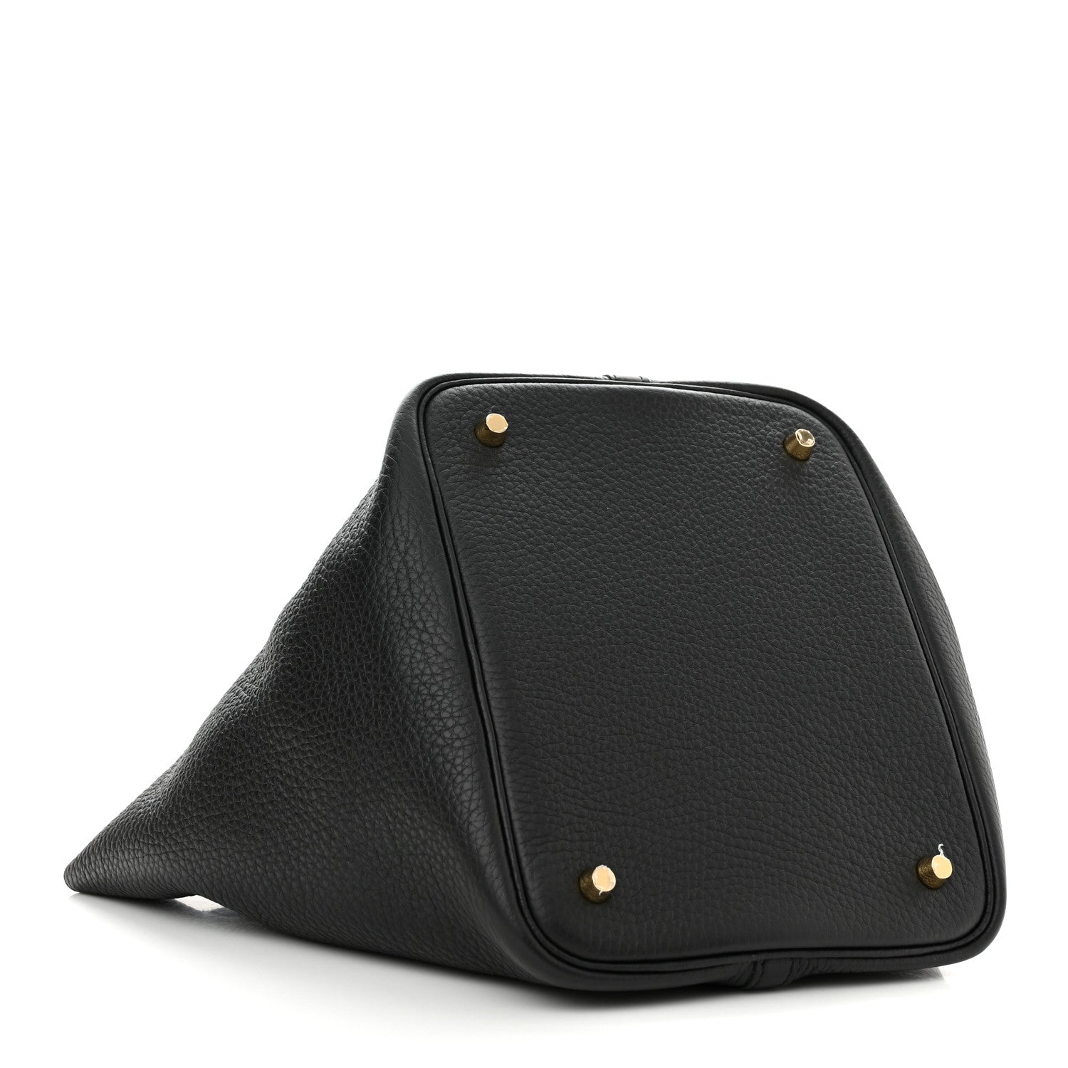 Hermes Taurillon Clemence Picotin Lock 22 MM Black 4 of 11
