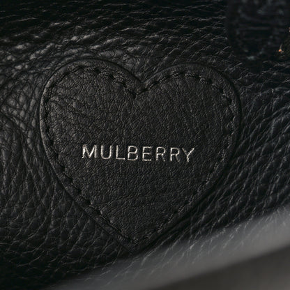 Mulberry Natural Leather Cara Delevingne Convertible Satchel Black 6 of 9