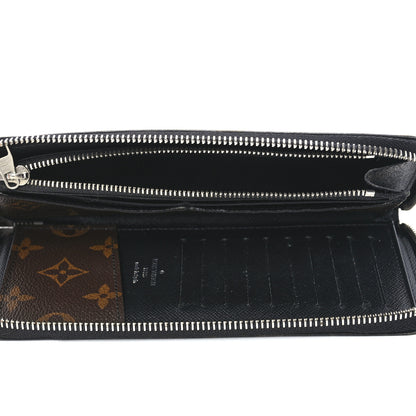 Louis Vuitton Monogram Macassar Vertical Zippy Wallet 5 of 12