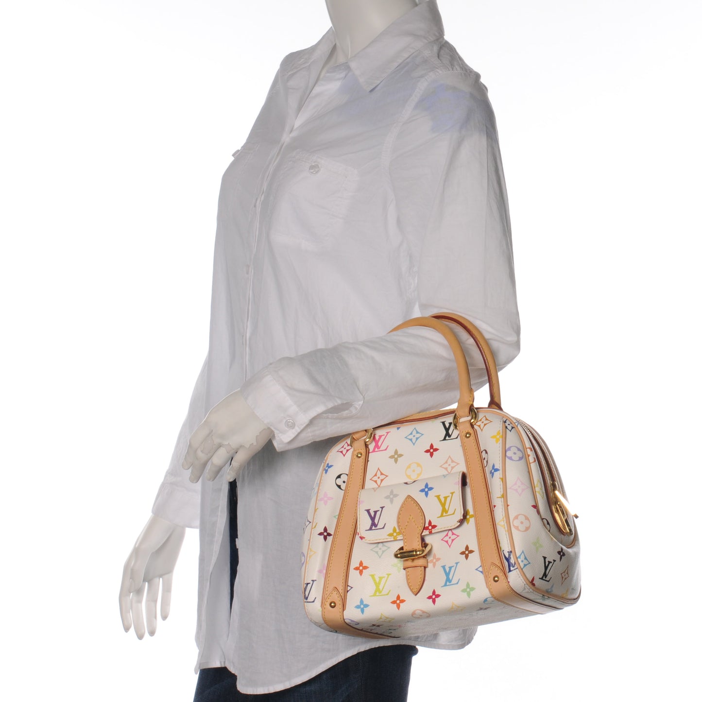 Monogram Multicolor Priscilla White