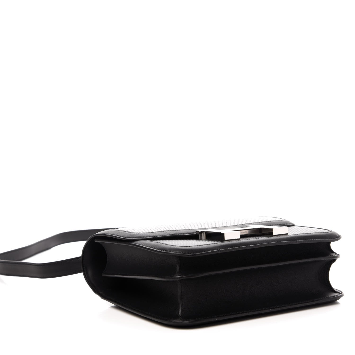 Hermes Swift Toile Constance 24 Black Ecru 4 of 11
