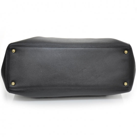 Caviar Cerf Executive Shopper Tote Black GHW