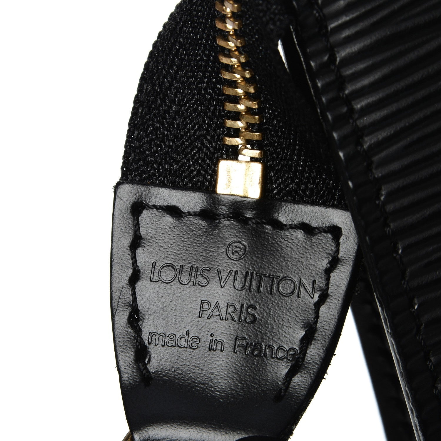 Louis Vuitton Epi Pochette Accessories 24 Black 7 of 9