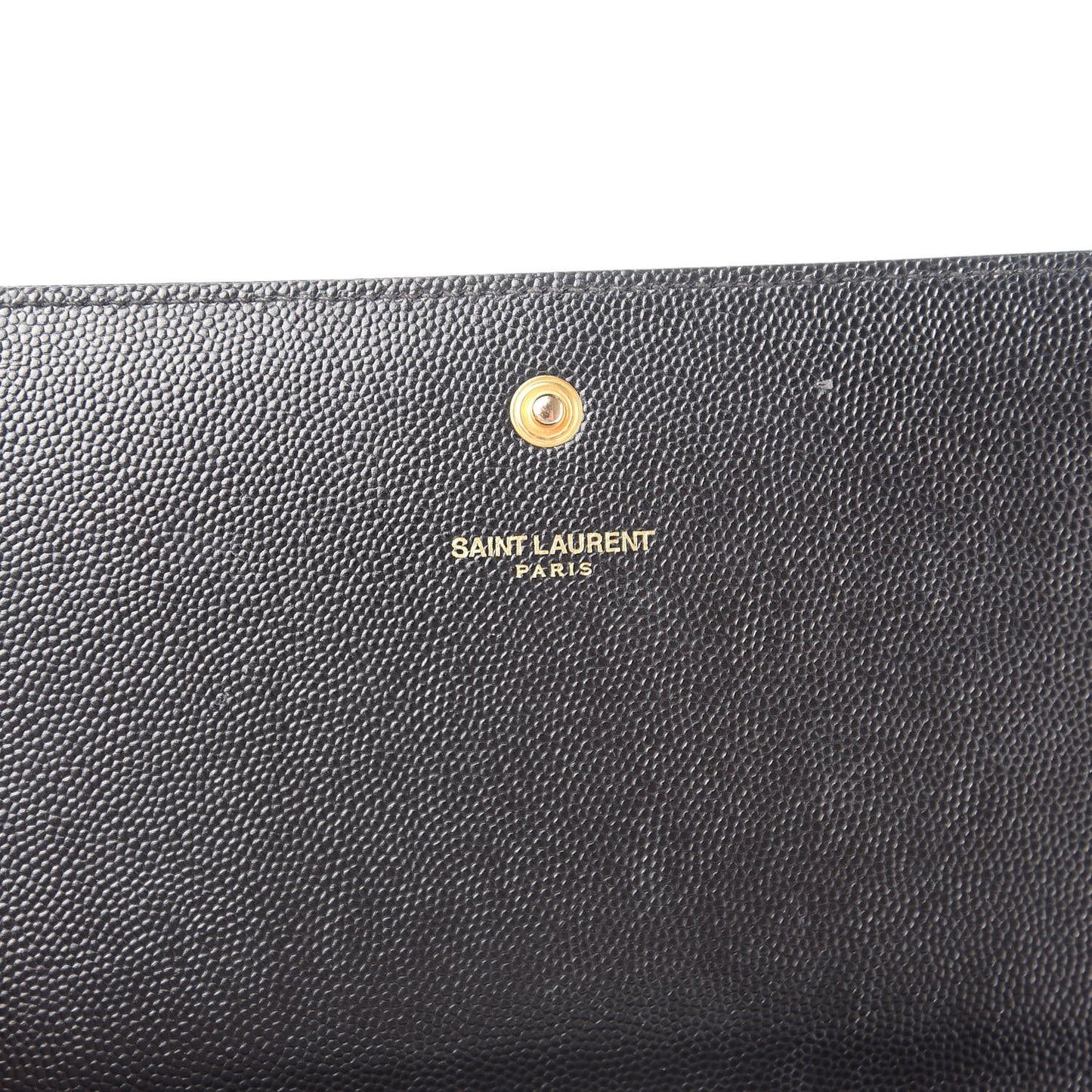 Grain De Poudre Star Studded Monogram Wallet on Chain Black