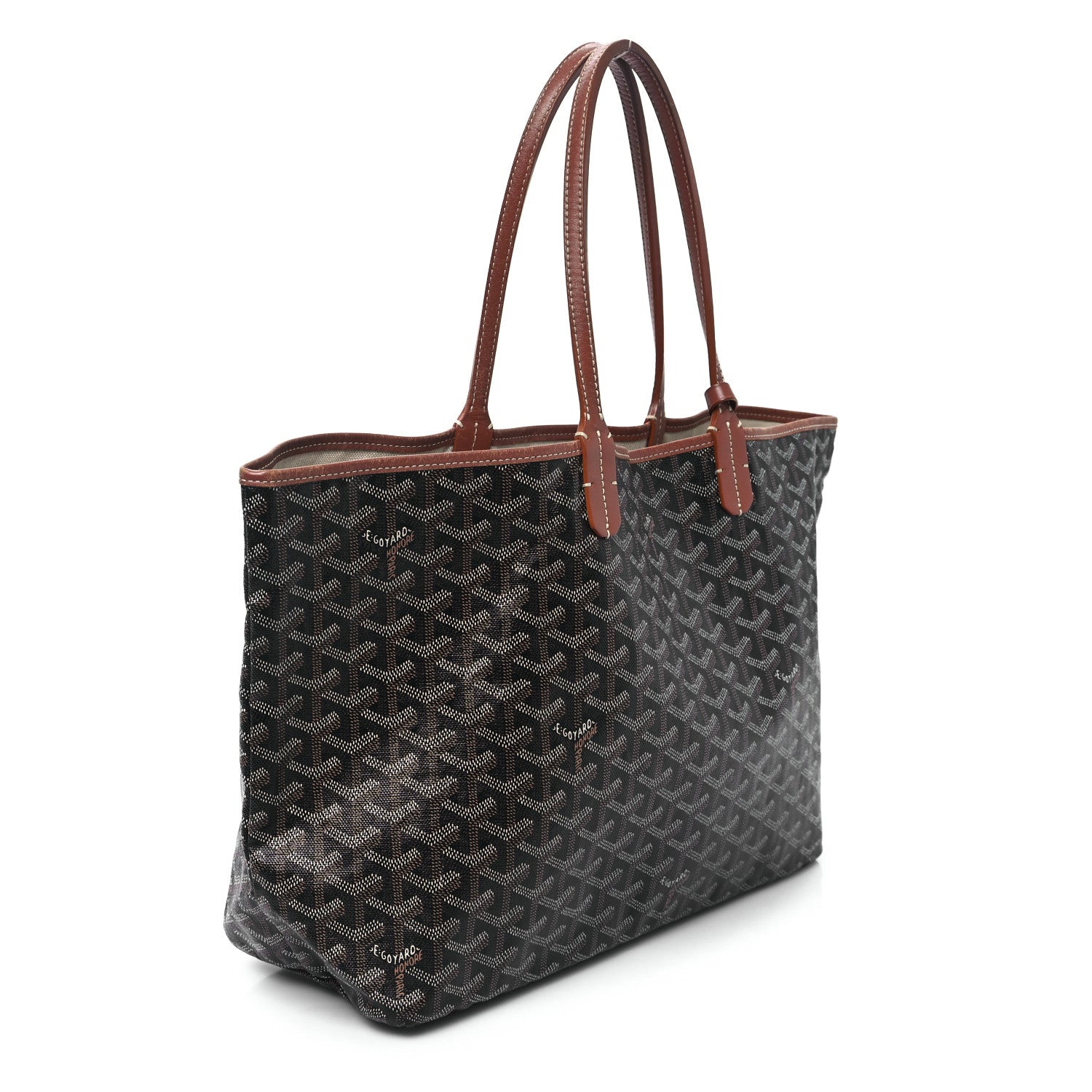 Goyard Goyardine Saint Louis PM Black Gold 4 of 11
