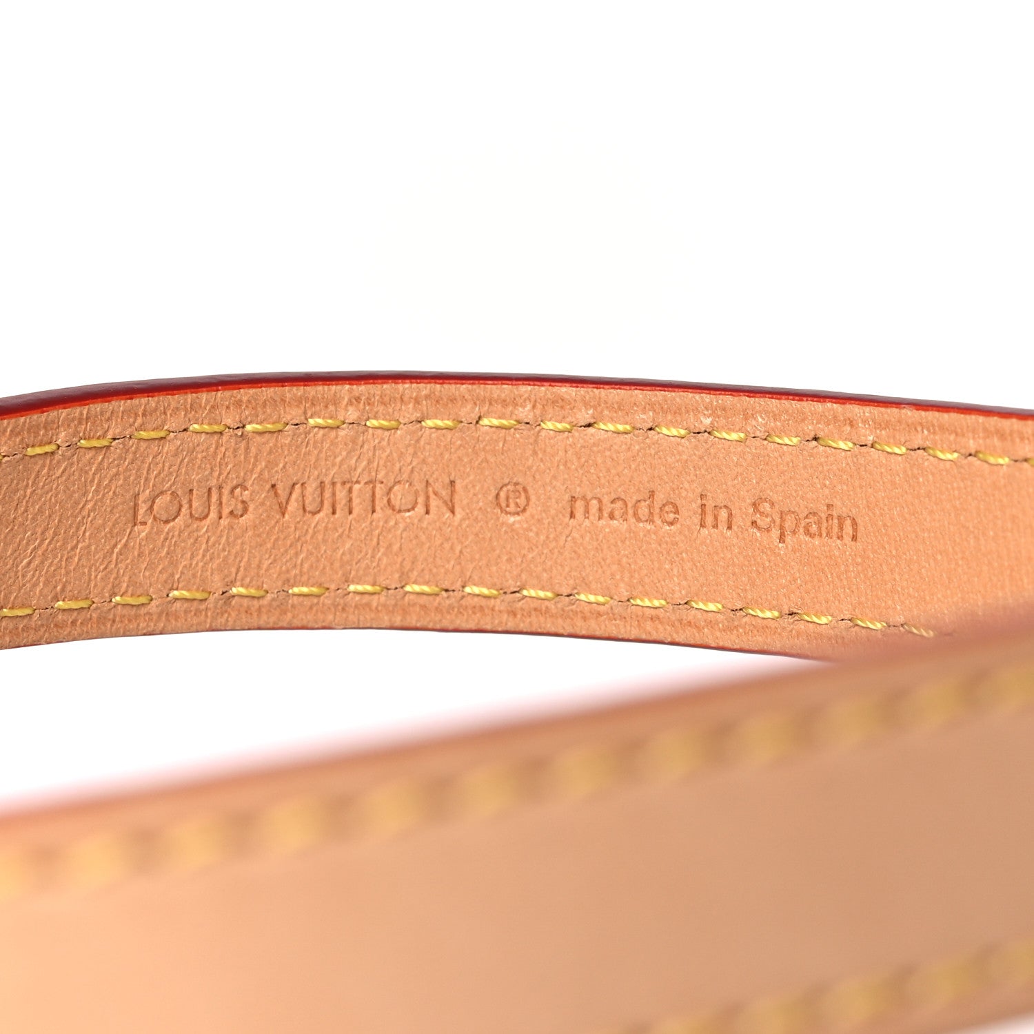 Louis Vuitton Vachetta 16mm Adjustable Shoulder Strap 4 of 5