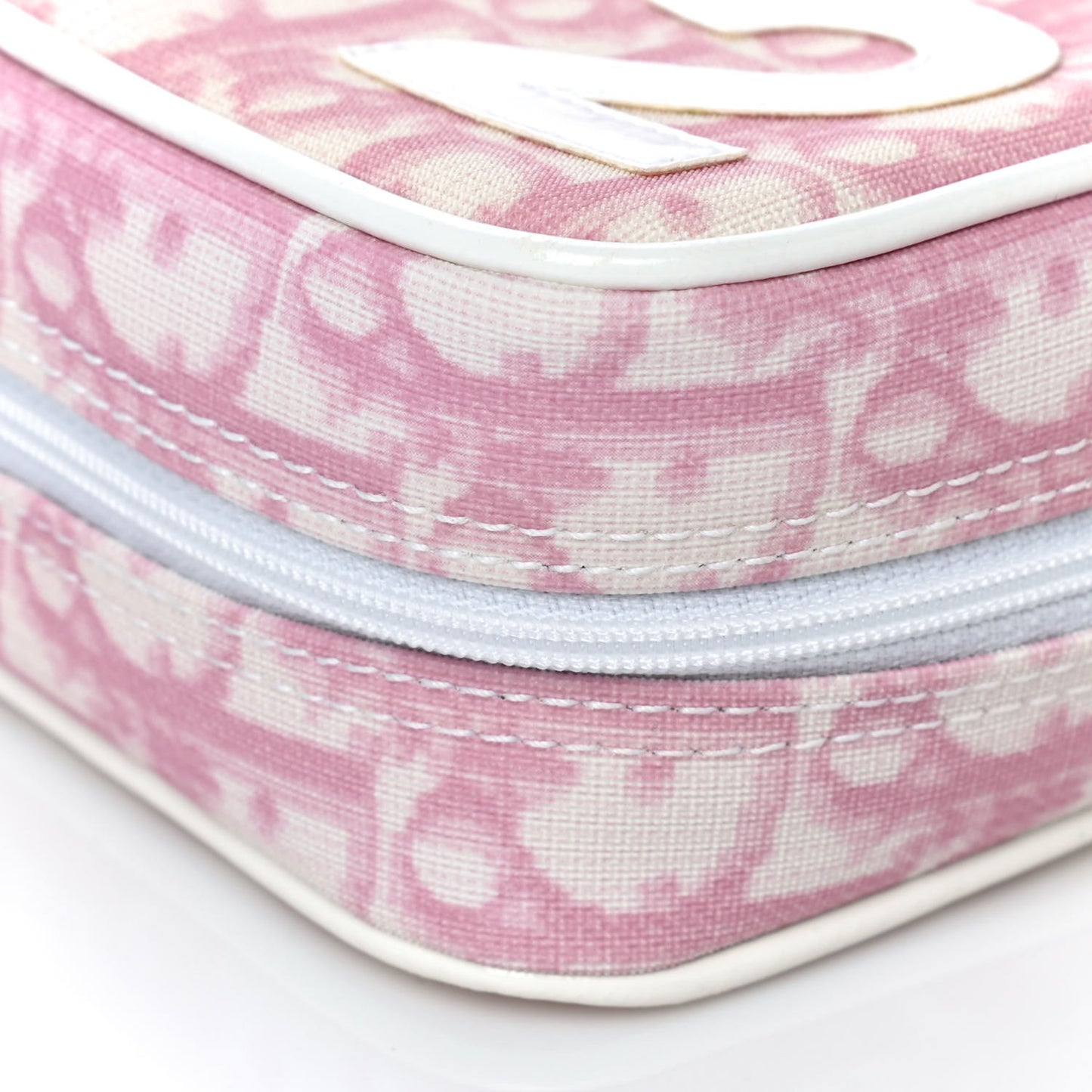 Monogram Girly Trotter Cosmetic Pouch Pink