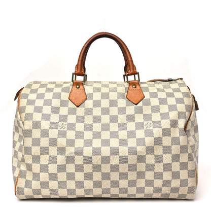 Louis Vuitton Damier Azur Speedy 35 1 of 11