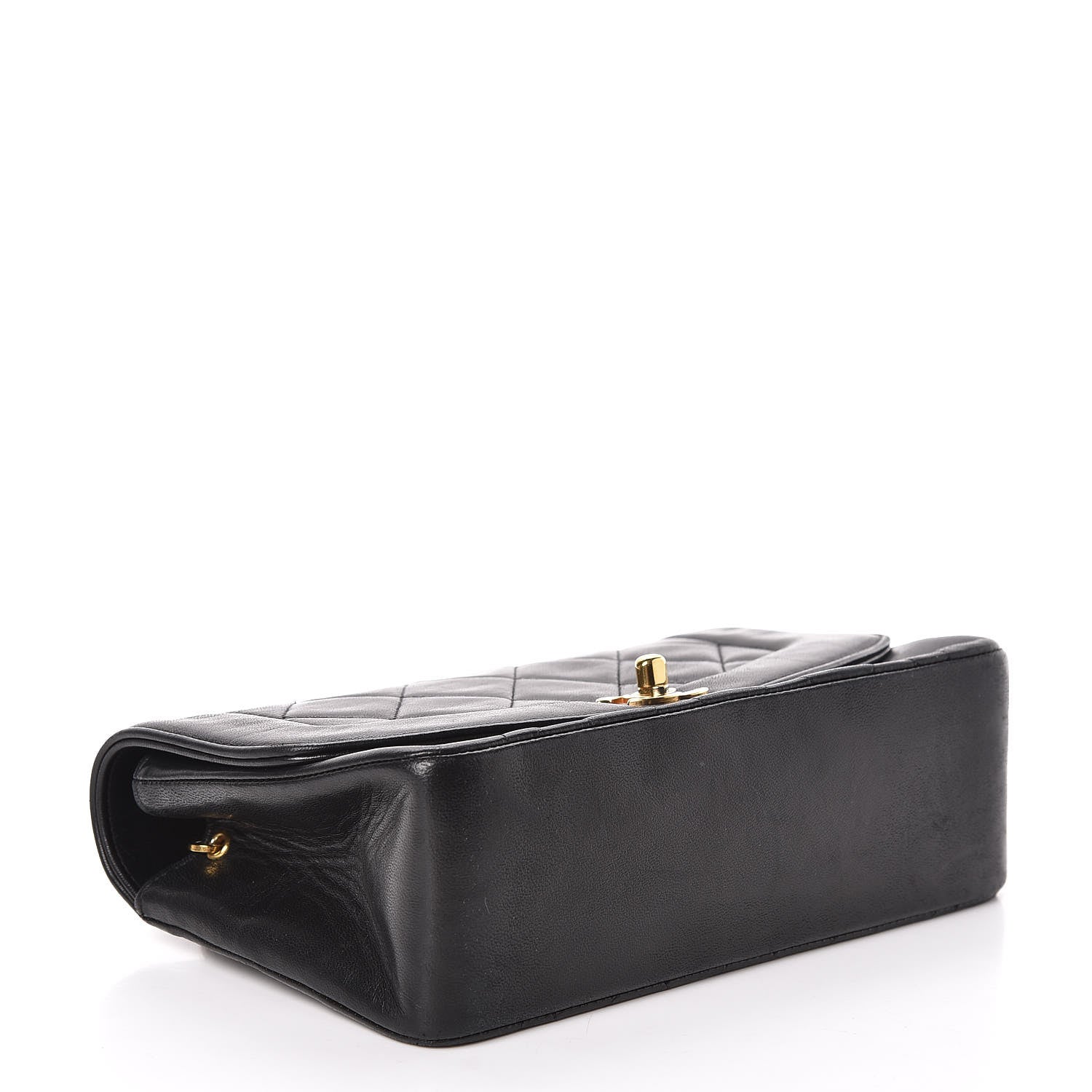 Chanel Lambskin Quilted Small Single Flap Black 5 of 13