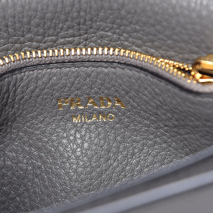 Prada Vitello Daino Crossbody Flap Marmo 7 of 10