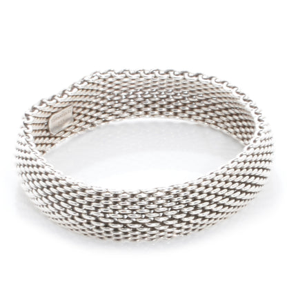 Tiffany Sterling Silver Somerset Mesh Bracelet 4 of 5